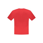 North Sails Red Cotton Men T-Shirt
